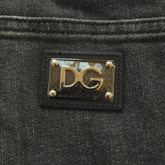 NWOT DOLCE&GABBANA 👑 Skinny Jeans 👖- 38" Waist, Charcoal - Picture 7 of 8